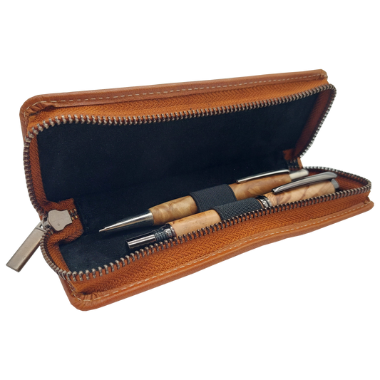 Stiftemappe Leder "Elegance"