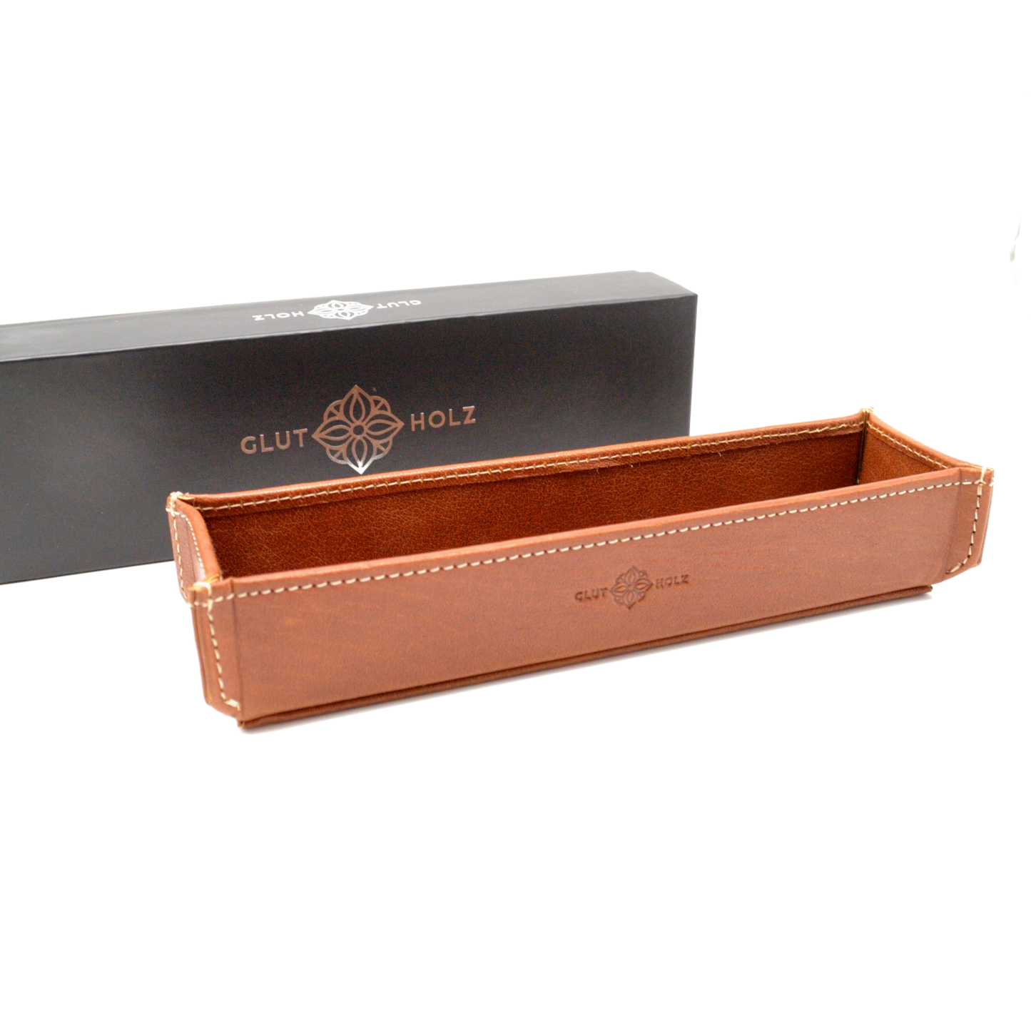 Stifteschale Leder "Elegance"