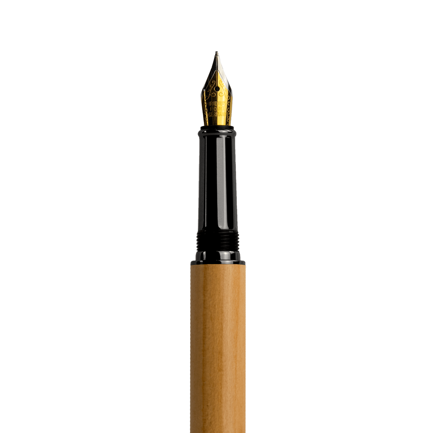 Avi Füllfederhalter Kirschholz Detailaufnahme