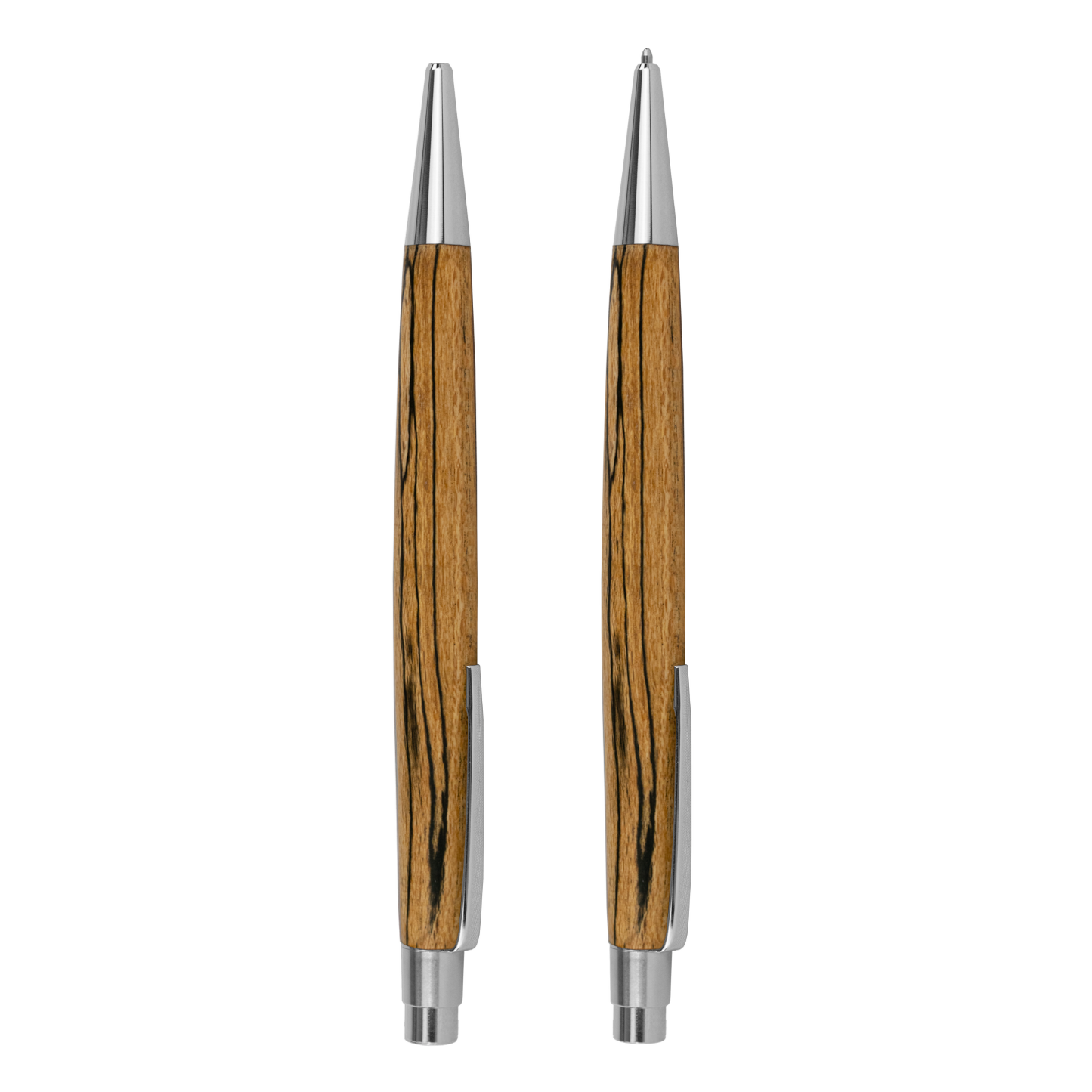 Set Kugelschreiber & Druckbleistift  "Lektor" Stockbuche