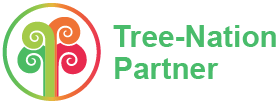 Tree-Nation Partner Logo mit Schrift und Icon
