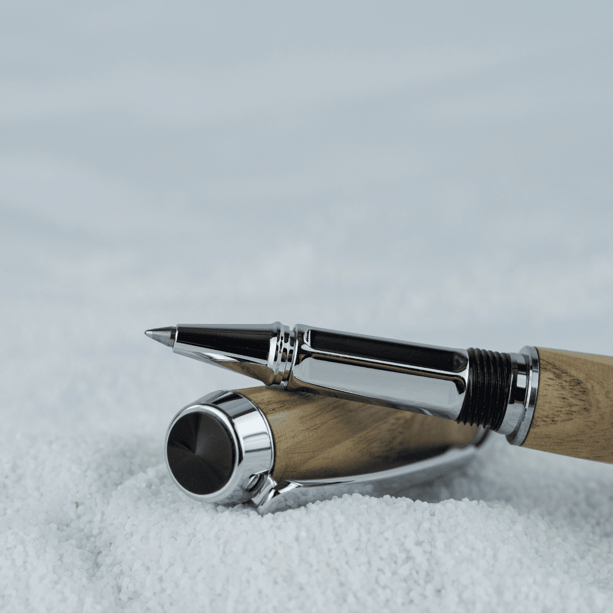 Eld Tintenroller Esche Detailaufnahme Stiftspitze